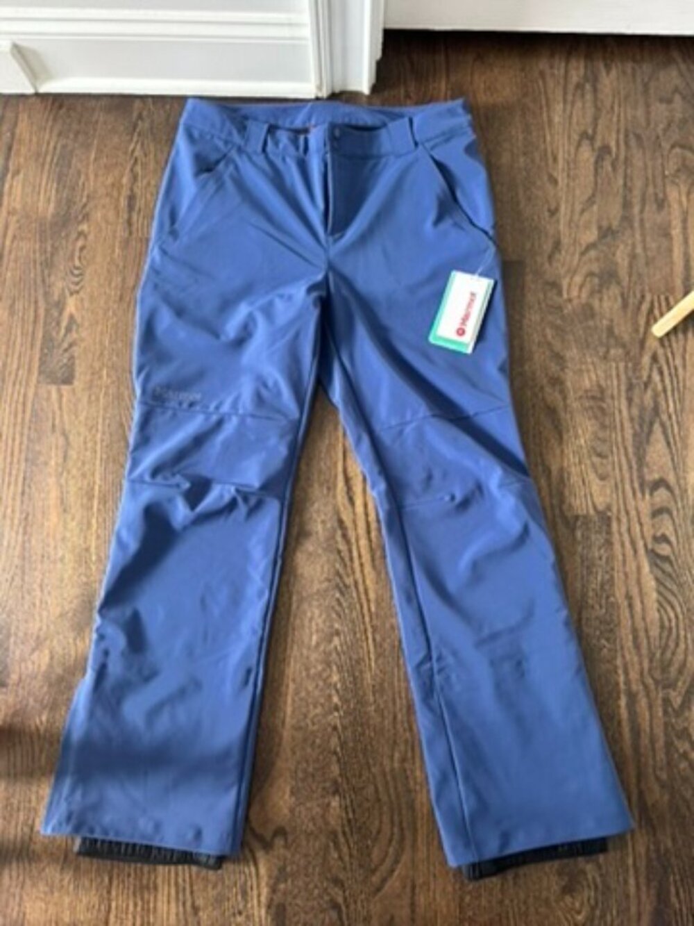 NWT Marmot Kate Ski Pants XL Twilight Blue Waterproof Stretch